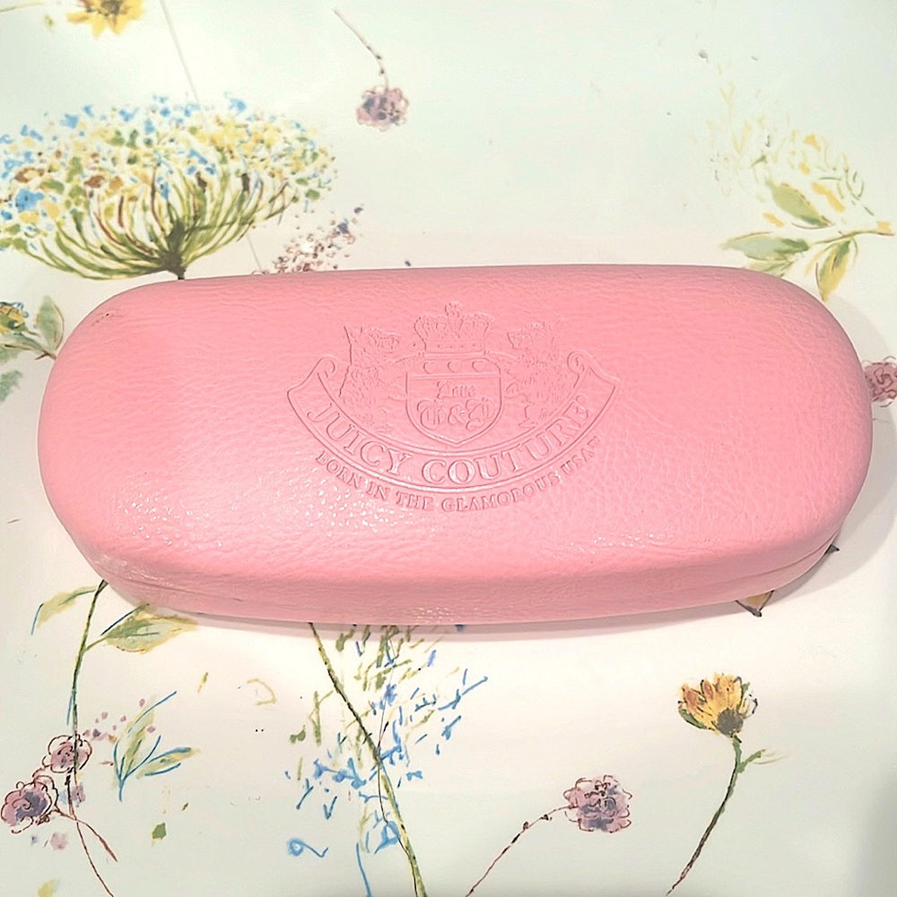 Juicy Couture Pink Eyeglasses Case (see description) price is firm